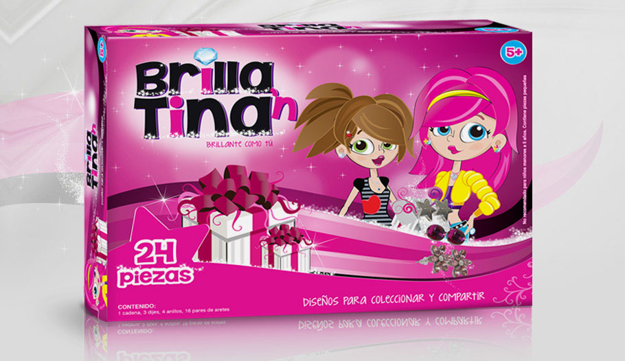 packaging brillantina